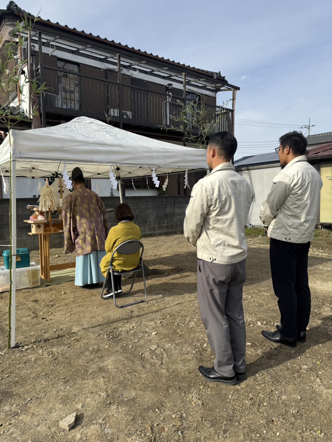 T様邸　地鎮祭☆彡 アイキャッチ画像