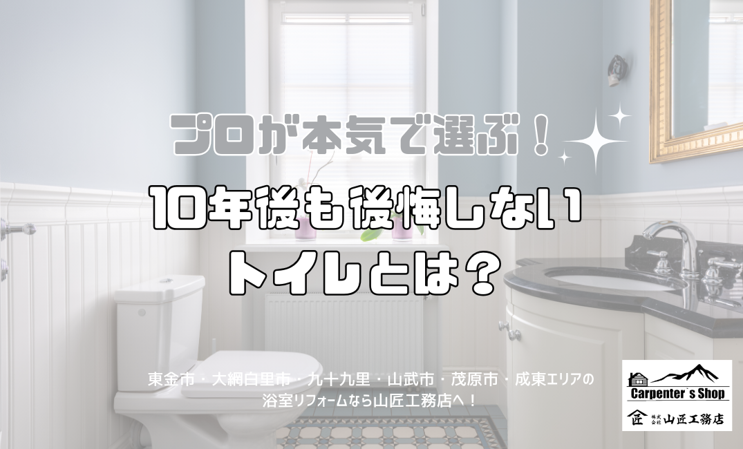 プロが本気で選ぶ！10年後も後悔しないトイレ アイキャッチ画像