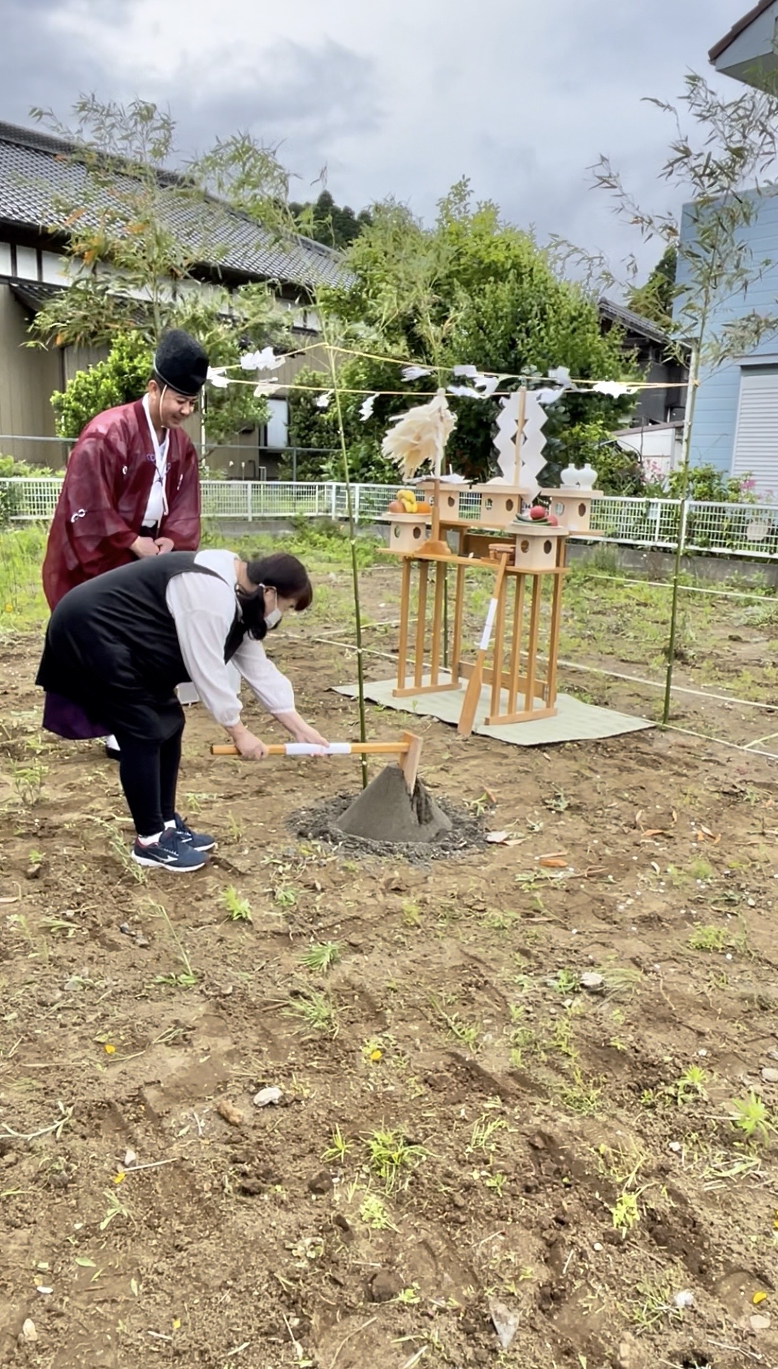 いよいよスタート！U様邸　地鎮祭 アイキャッチ画像