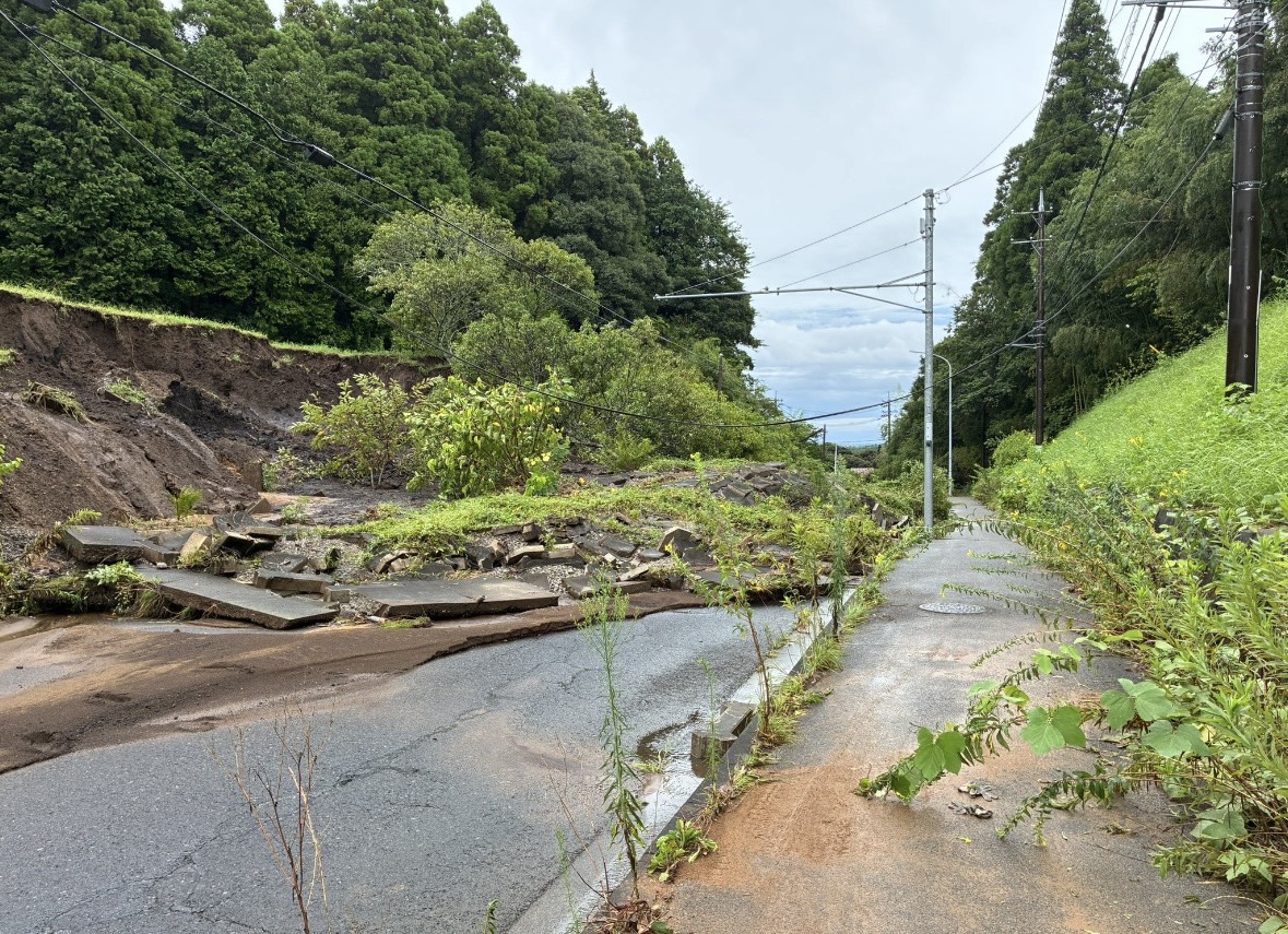 豪雨から1週間。 画像